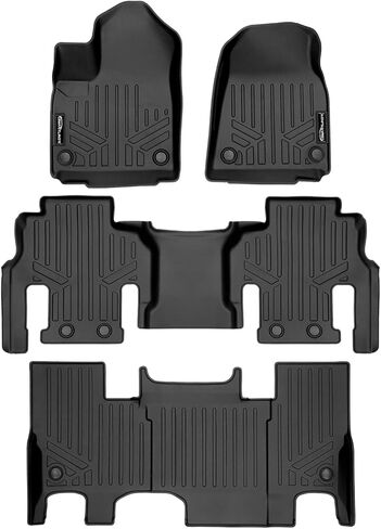 SMARTLINER All Weather Custom Fit Black Cargo Liner Behind The 2nd Row Compatible with 2022-2023 Jeep Grand Wagoneer in Saudi Arabia