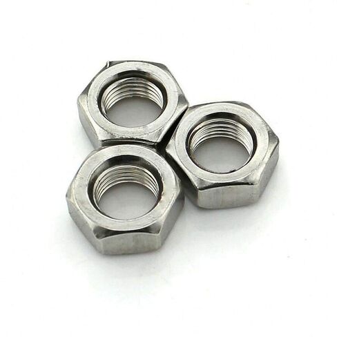 4 قطع BSW 1/2-12 صواميل سداسية كاملة 201 من الفولاذ المقاوم للصدأ (4 قطع، BSW 1/2-12) in Kuwait