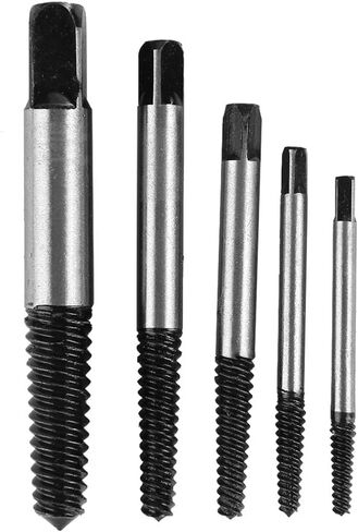 Pipe Broken Wire Screw Extractor Damaged Remover Picker Tool 6pcs for Diameter Bolts This Rusted Stripped Broken Screw ExtractorBolt ExtractorDamaged ExtractorScrew Drill (5 Piece Set) in Saudi Arabia