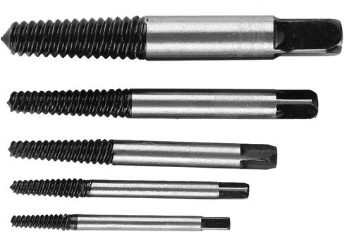 Pipe Broken Wire Screw Extractor Damaged Remover Picker Tool 6pcs for Diameter Bolts This Rusted Stripped Broken Screw ExtractorBolt ExtractorDamaged ExtractorScrew Drill (5 Piece Set) in Saudi Arabia