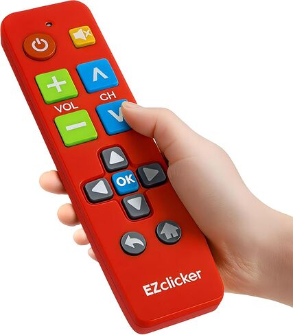 Vizio Replacement TV Remote Compatible with Vizio TV's ONLY (Black) Big Button TV Remote Control, Simplified and Easy to Use (2xAAA Batteries not Included) in Saudi Arabia