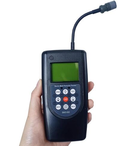 Sonic Belt Tension Meter with Measurement Range 10Hz~680Hz Display Accuracy ±1Hz Precision ±1HZ<100HZ and ±1%>100HZ LCD Display in Kuwait