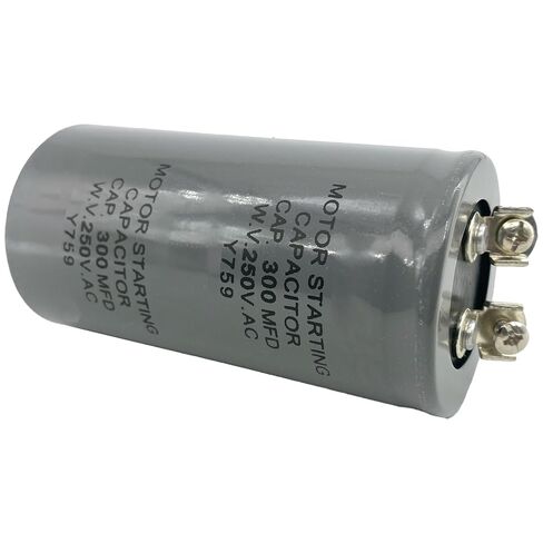 مكثف بدء تشغيل المحرك CD60 300 فائق التوهج/MFD 250VAC (عبوة من قطعتين) لوحدات التيار المتردد والضواغط والمضخات وأنظمة التدفئة والتهوية وتكييف الهواء والمحركات الكهربائية in Kuwait