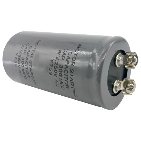 مكثف بدء تشغيل المحرك CD60 300 فائق التوهج/MFD 250VAC (عبوة من قطعتين) لوحدات التيار المتردد والضواغط والمضخات وأنظمة التدفئة والتهوية وتكييف الهواء والمحركات الكهربائية in Kuwait