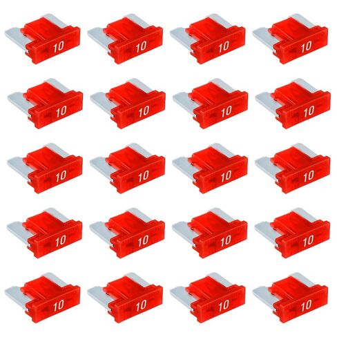 20Psc 7.5A Low Profile Mini Fuses, 7.5amp Low Profile Mini Automotive Fuse for Car/RV/Truck/SUV/Motorcycle/Boat in Kuwait