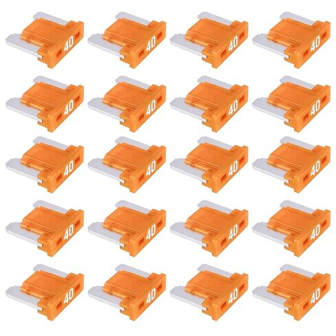 20Psc 7.5A صمامات صغيرة منخفضة المستوى، 7.5amp صمامات سيارات صغيرة منخفضة المظهر للسيارة/RV/شاحنة/SUV/دراجة نارية/قارب in Kuwait