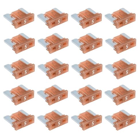20Psc 7.5A صمامات صغيرة منخفضة المستوى، 7.5amp صمامات سيارات صغيرة منخفضة المظهر للسيارة/RV/شاحنة/SUV/دراجة نارية/قارب in Kuwait