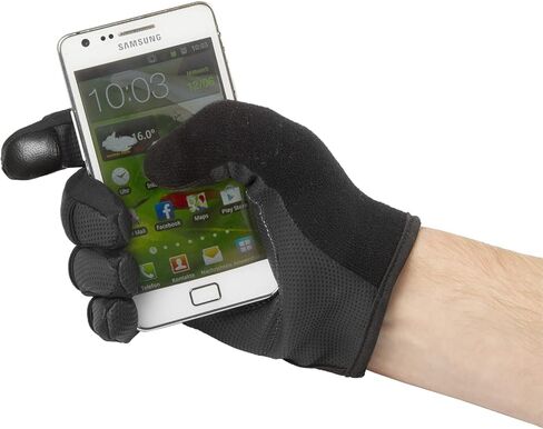 M-Wave Spider Web Full Finger Compression Work and Athletic Gloves, Small, Black in Saudi Arabia