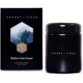 Forest Field Bathe in The Forest Candle | Meditation & Relaxation Candle Functional, Aromatherapy Candle with Natural Terpene Oils, Auto-Immune Safe | Gifts for Women | Clean Products in Saudi Arabia