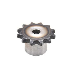 ترس محرك فولاذي شديد التحمل قطعة واحدة 08B 9 أسنان إلى 24 سلسلة عجلة ضرس ترس صناعي A3 فولاذ مناسب للأسطوانة (08B-17 أسنان) in Kuwait