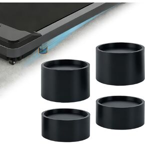 4-Pack Treadmill Incline Riser Blocks for Leveling & Uphill Training, Adaptable to Two Slopes Cushioning and Durable Support Block Fit for Home and Gym in Kuwait