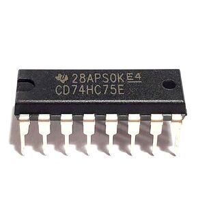 CD74HC75E CD74HC75 74HC75 7475 High Speed CMOS Logic Dual 2-Bit Bistable Transparent Latches Breadboard-Friendly IC DIP-16 (Pack of 10) in Kuwait