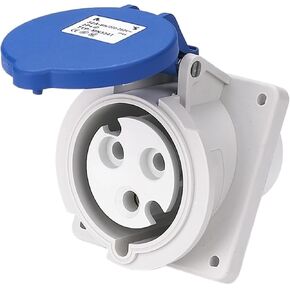 32A industrial socket MN3341 concealed type 32A*220V*3 holes*7.04KW in Kuwait