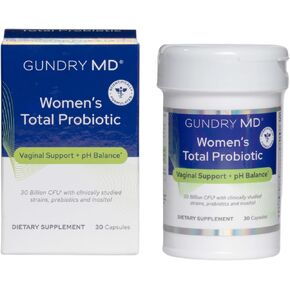 Gundry MD Women's Total Probiotic - Women's Probiotic for Vaginal Support & Digestive Health - 30 Capsules in Kuwait