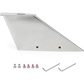 27031 Skeg Guard Protector Kit مناسب لـ Mercury Mercruiser Alpha I Generation II 1991 إلى الوقت الحاضر ضد تآكل السحب المنحدر وإصلاح المسيل للدموع، واقي Skeg التالف من الفولاذ المقاوم للصدأ من الدرجة البحرية in Kuwait