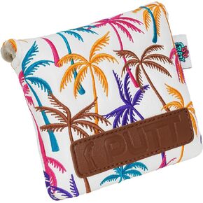 غطاء مضرب كبير مجنون مع إغلاق مغناطيسي قوي - غطاء مضرب مطرقة مربع - جلد بولي يوريثان مقاوم للماء - أغطية رأس الجولف - تصميم مضحك لشجرة جوز الهند in Kuwait