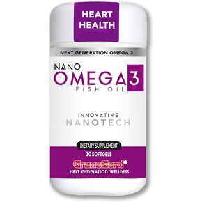 Granagard Nano Omega 3 Fish Oil Softgels – Advanced Nanotechnology for Enhanced Absorption – High EPA DHA – No Aftertaste – Easy to Swallow – 30 Softgels in Saudi Arabia