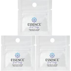 Essence Nasal Diffuser Ring | Featured Blends Essential Oils | Aromatherapy Nose Ring | Personal Scent Clip for Travel, Work & Everyday Use | Made in USA | Rest Easy Blend | 3 Pack in Kuwait