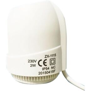 230V(220V) NC Normally Closed Thermal Actuator for Water Valve Manifold Radiant Room Underfloor Heating Electrotermico in Kuwait