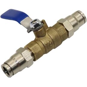 1 Set 3/8 ''قفل منزلق توصيل سريع صمام إغلاق نحاسي لنظام تبريد الضباب موصل خرطوم مياه الري في الحديقة in Kuwait