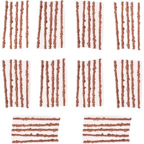 50 قطعة من سدادات لحم الخنزير المقدد لإصلاح الإطارات بدون أنابيب - شرائط إعادة تعبئة مطاطية عالمية للدراجات على الطرق والجبال in Kuwait