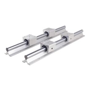 2 أدلة خطية R25 (القطر الخارجي 25 مم) + 4 مبيتات محمل R25UU (1200 مم) in Kuwait