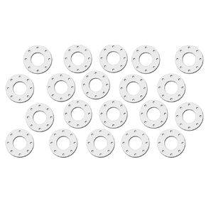 حشية كاملة للوجه من Sterling Seal CFF7530.200.125.150X20 7530، مقاس أنبوب 2 بوصة، سمك 1/8 بوصة، فئة الضغط 150#، PTFE، تفلون فيرجن، أبيض (عبوة من 20 قطعة) in Kuwait