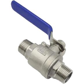 1/2 "3/4" 1 "1-1/4" 1-1/2 "2" خيط خارجي 304 الفولاذ المقاوم للصدأ صمام كروي ثنائي الاتجاه(1) in Kuwait