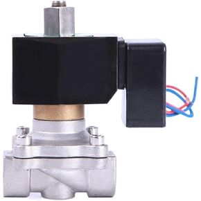 1/2 "صمام ملف لولبي مقاوم للماء من الفولاذ المقاوم للصدأ غير مسخن IP65 مفتوح عادة 1/2 12 فولت صمام الملف اللولبي (NPT_12VDC) in Kuwait