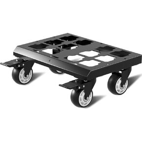 Heavy Duty Tool Box Dolly Compatible with Mil.Waukee Packout Toolbox,350lbs Capacity,No Drilling Required,Thickened and Enlarged Carbon Steel Frame and Larger Wheels with Braking System in Saudi Arabia