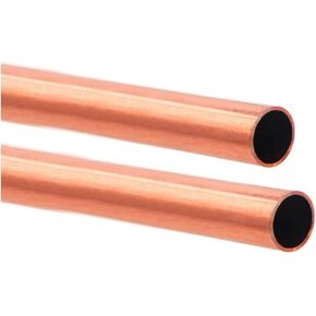 أنبوب دائري نحاسي - قطر 0.75 بوصة × جدار 0.04 بوصة × طول 12 بوصة، أنبوب نحاسي، قطعتان in Kuwait