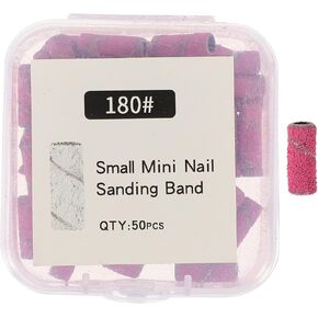 minkissy 50pcs Nail Sanding Bands for Manicure Grit Sanding for Natural Nails Convenient and Practical in Kuwait