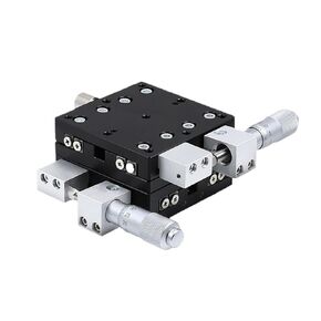 XY axis Horizontal Rail Type 100 * 100 Manual Displacement Micrometer Slide Trimming Station(LY100-L) in Kuwait