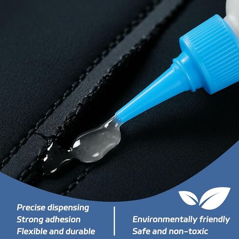 Wetsuit Repair Glue 120ML- Professional Sealant for Neoprene, Waders, Inflatables, Kayaks with Cure Accelerator - Waterproof Bonding Solution in Kuwait