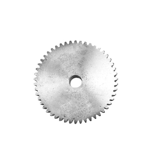 Steel Heavy Duty Motor Pinion Gear 1PC Spur Gear 1M 50/51/52/53/54/55/56/57/58/59T Rough Hole 8mm Wheel 45# Steel Material Motor Total Height 10mm(1M 56 Teeth) in Saudi Arabia