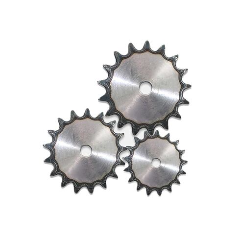Steel Heavy Duty Motor Pinion Gear 1Pcs A3 Steel 12A Chain Drive Flat Sprocket 10-25 Tooth Roller Gear Pitch 19.05mm Industrial Wheel(20 Teeth) in Saudi Arabia