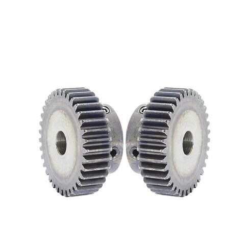 الصلب الثقيلة موتور ترس ترس 1 قطعة 1M35T حفز والعتاد تتحمل 6-17 مللي متر محرك منخفض الكربون الصلب (1M35T-تتحمل 12x4x1.8) in Kuwait