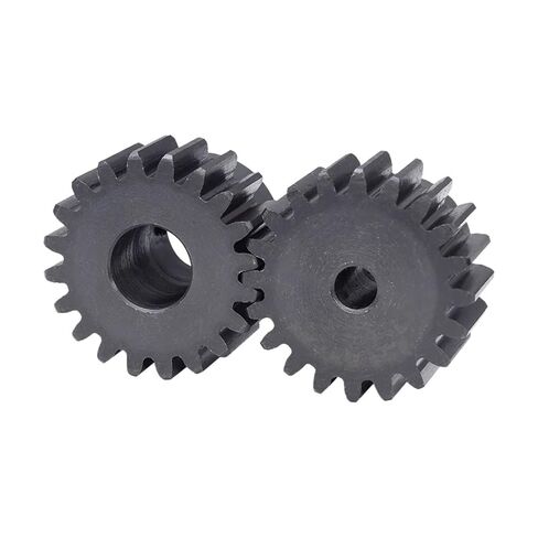 Steel Heavy Duty Motor Pinion Gear Spur Gear 2M-20T Bore 8-20mm Motor Blackening Carbon Steel Teeth Height 20mm(14 mm) in Saudi Arabia