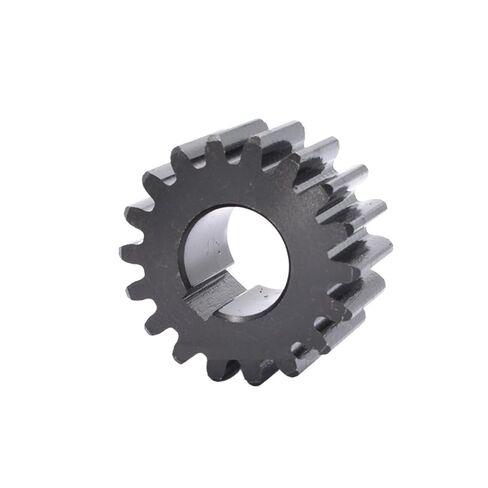Steel Heavy Duty Motor Pinion Gear 1pc 18T-21T 2M Spur Gear 45# Steel 18 19 20 21 Teeth Drive Flat Keyway Bore 18/19/20mm(18mm-6x2.8mm- 20 Teeth (OD 44mm)) in Saudi Arabia