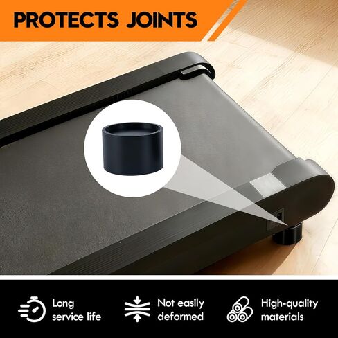 4-Pack Treadmill Incline Riser Blocks for Leveling & Uphill Training, Adaptable to Two Slopes Cushioning and Durable Support Block Fit for Home and Gym in Kuwait