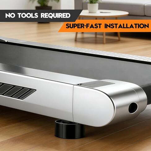 4-Pack Treadmill Incline Riser Blocks for Leveling & Uphill Training, Adaptable to Two Slopes Cushioning and Durable Support Block Fit for Home and Gym in Kuwait