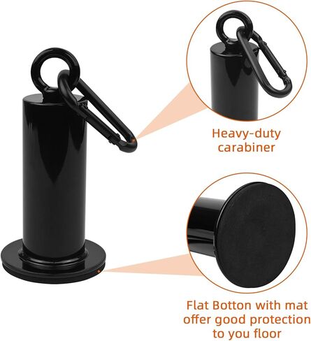 LFJ دبوس تحميل الوزن مع حلقة تسلق تناسب 2 بوصة لوحات الوزن الأولمبية لنظام بكرة الكابل LAT المنسدلة ملحقات الصالة الرياضية المنزلية in Kuwait