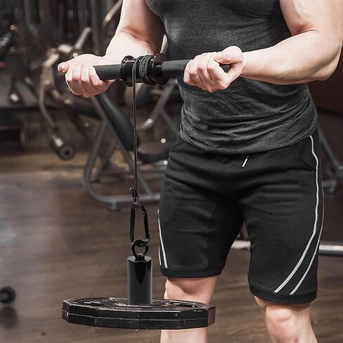 LFJ دبوس تحميل الوزن مع حلقة تسلق تناسب 2 بوصة لوحات الوزن الأولمبية لنظام بكرة الكابل LAT المنسدلة ملحقات الصالة الرياضية المنزلية in Kuwait