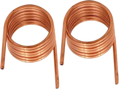 Holibanna 2pcs Soft Copper Tube Coil 2m Length 4x0.5mm Thin Wall Refrigeration Tubing for Air Conditioner and Freezer, Flexible Copper Tubing 3mm Inner Diameter for Hvac Applications in Saudi Arabia