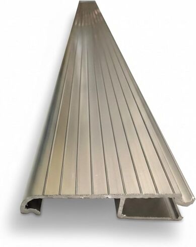 KC Hardware Aluminum Threshold Extension, Heavy-Duty Door Threshold Extender for Existing Threshold, Smooth Doorway Transition, Residential & Commercial Use (Black Extension, 36" L 2" W) in Saudi Arabia