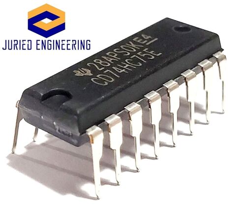 CD74HC75E CD74HC75 74HC75 7475 High Speed CMOS Logic Dual 2-Bit Bistable Transparent Latches Breadboard-Friendly IC DIP-16 (Pack of 10) in Kuwait