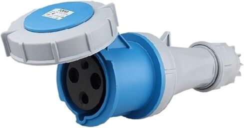 Industrial aviation waterproof and socket connector 3 core 4 pin 5 hole 63A125A IP67(4 pin 125A surface mounted) in Kuwait