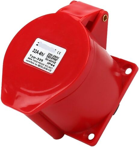 16/32A aviation socket IP44 waterproof three/4/5 core three-phase four-wire industrial concealed socket(3333 core 63A solid) in Saudi Arabia