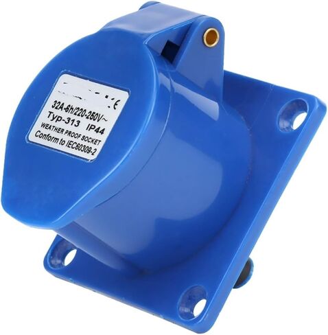 16/32A aviation socket IP44 waterproof three/4/5 core three-phase four-wire industrial concealed socket(3333 core 63A solid) in Saudi Arabia