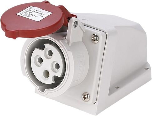 16A4 hole mounted socket MN1411 16A 3P+PE IP44 in Kuwait